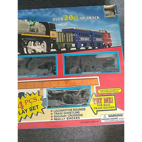 Polyfect Toys Battery Operated Santa Fe Express Train Set - Picture 8 of 8